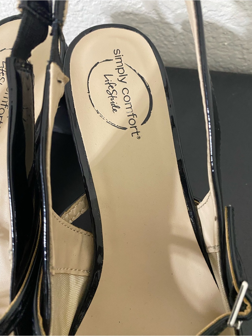 LifeStride Melissa pointed toe Slingback pump size 7.5 shoes - Picture 3 of 9
